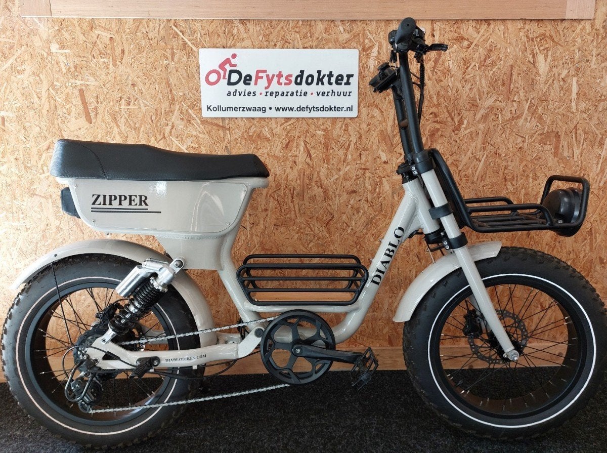 Diablo Zipper Fatbike z.g.a.n. (DEMO) Beige 60cm, Fietsen en Brommers, Gebruikt, -, -, -