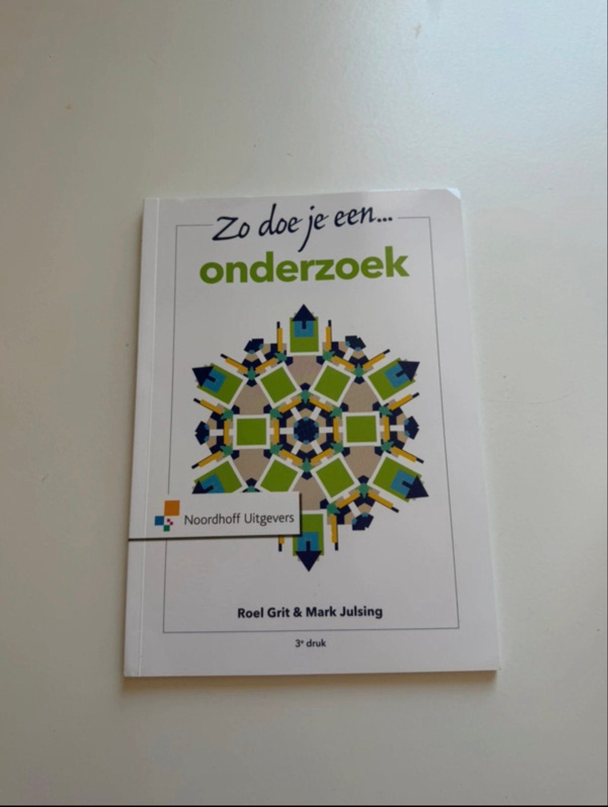 Studieboek: Zo doe je... een onderzoek - Grit & Julsing 3e d, Verzenden, Gamma, Gelezen, HBO