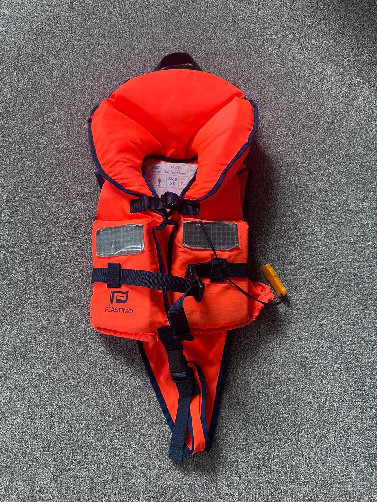 Plastimo reddingsvest Baby 100 Newtons xs, Watersport en Boten, Watersportkleding, Ophalen of Verzenden, Zo goed als nieuw, Kind
