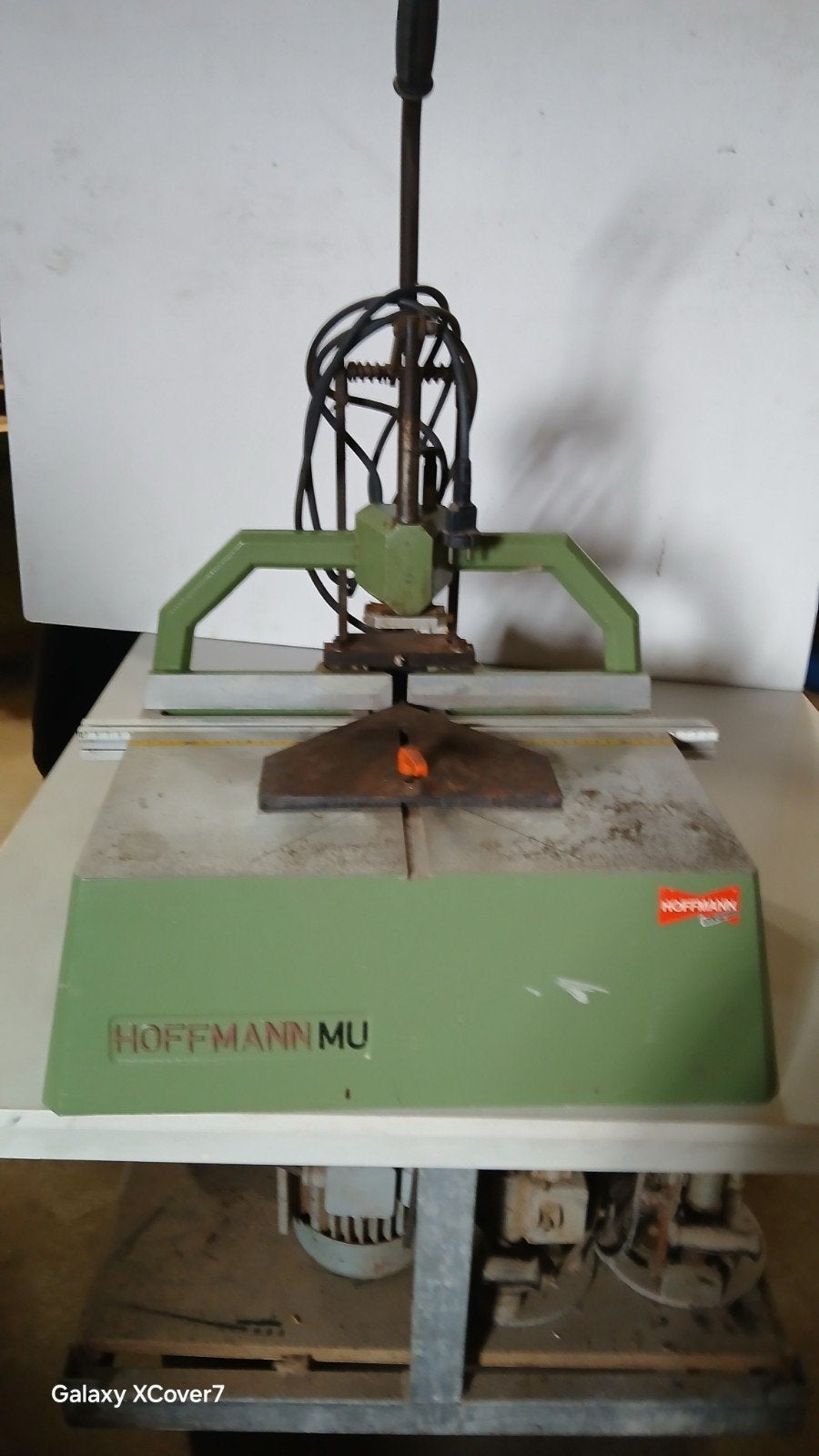 Hoffmann mu  wigfrees lijstverbindings/raamverbindings frees, Ophalen, 1200 watt of meer, Kettingzaag, 70 mm of meer