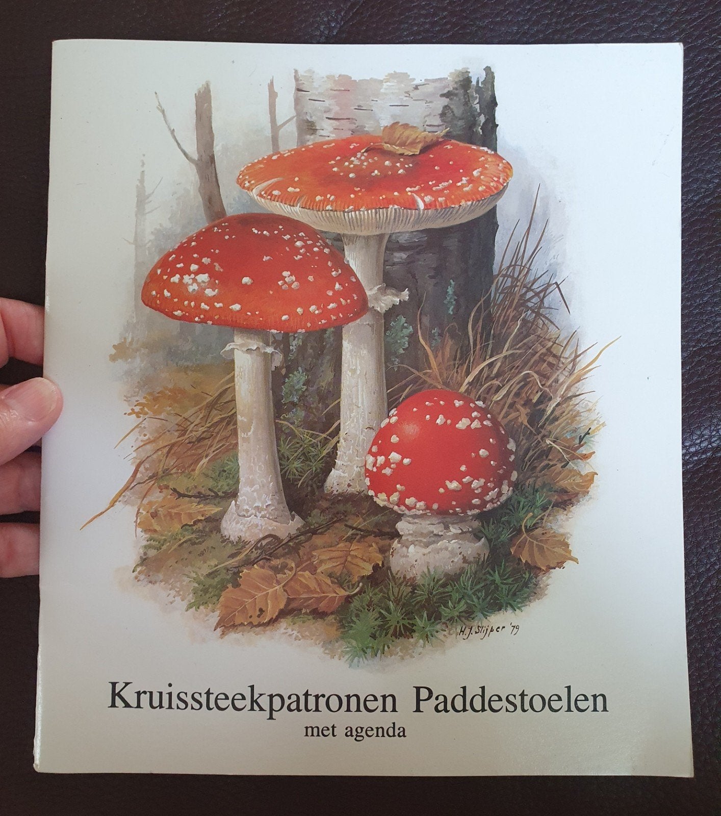 paddestoelen borduur agenda 1983 permin copenhagen, Verzenden, Nieuw, Patroon