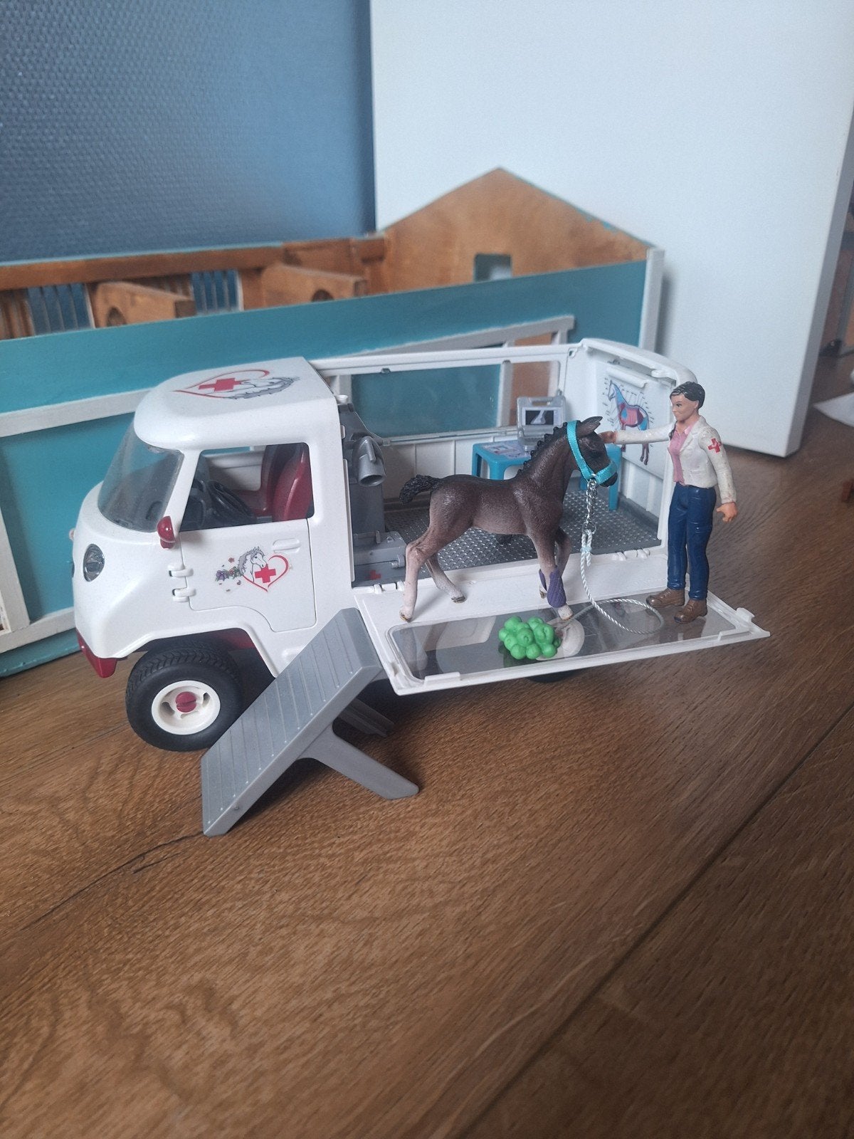 1.  Schleich set 42439 dierenarts, Ophalen of Verzenden, Gebruikt