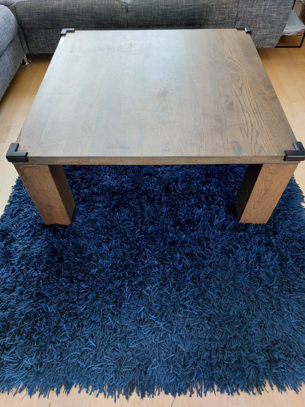 Houten salontafel gratis, Gebruikt, 50 tot 100 cm, Vierkant, Minder dan 50 cm