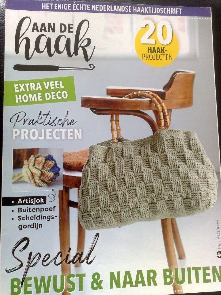 Haaktijdschrift = aan de haak special nr. 46, Hobby en Vrije tijd, Verzenden, Zo goed als nieuw, Haken, Patroon of Boek