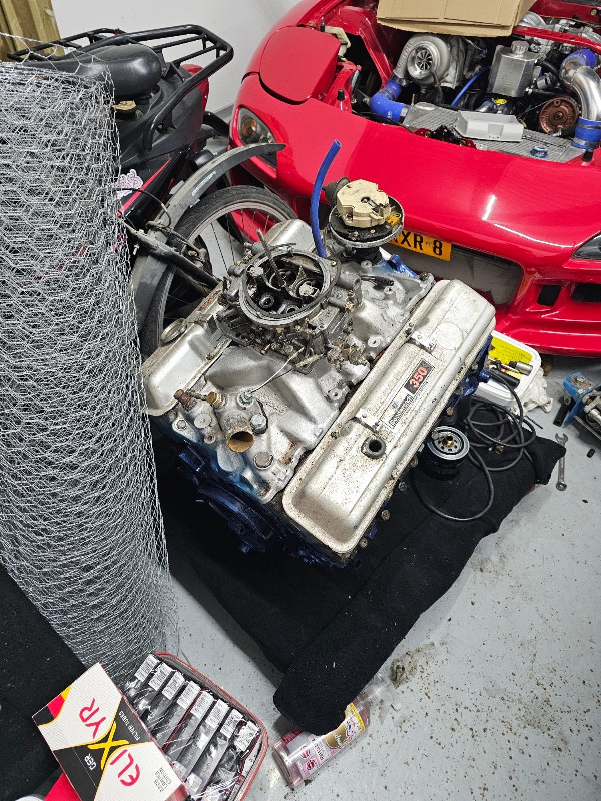 Chevrolet 305 V8 Motor voor Opbouw/Upgrade, Auto-onderdelen, Motor en Toebehoren, Ophalen, Gebruikt, Chevrolet