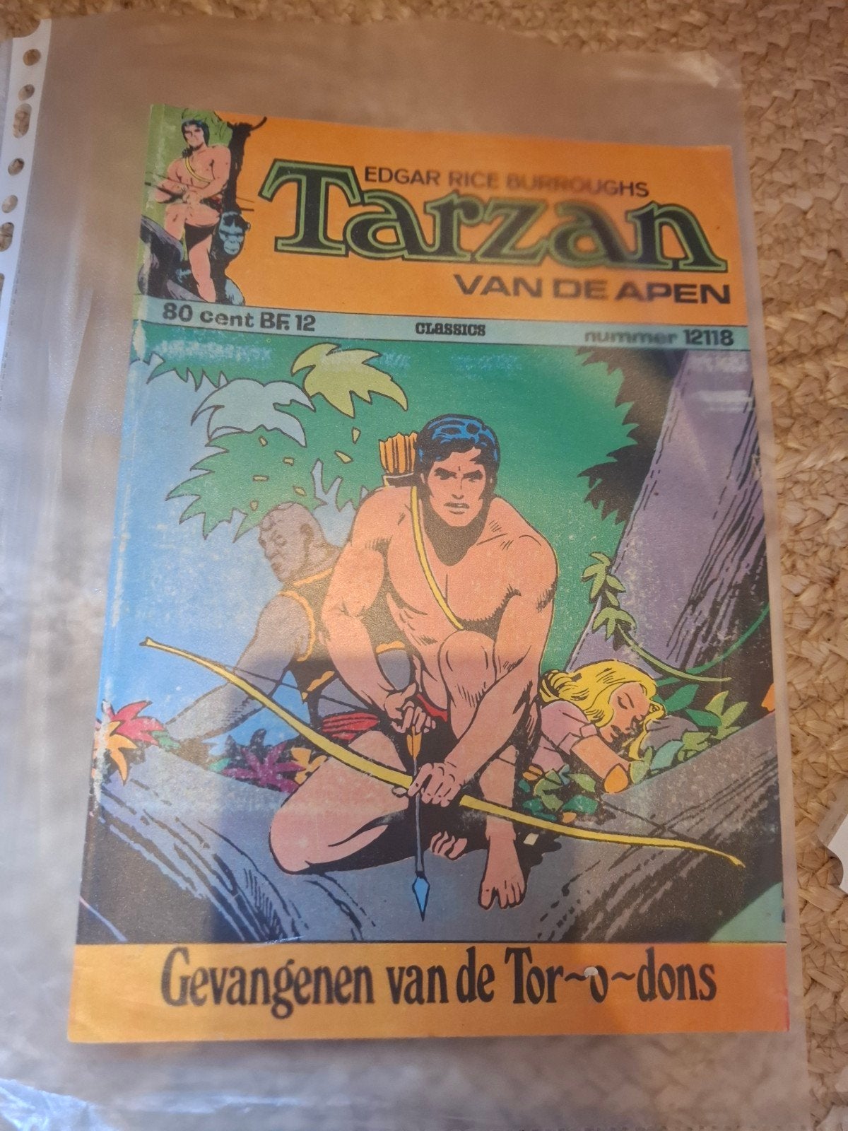 Tarzan van de Apen - Gevangenen van de Tor-o-dons, Boeken, Stripboeken, Ophalen of Verzenden
