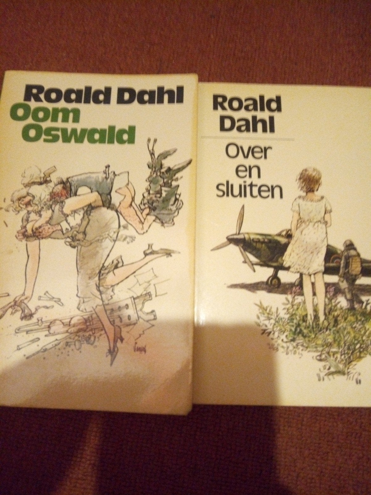 Roald Dahl Boeken: Oom Oswald & Over en Sluiten, Boeken, Verzenden, Gelezen, Roald Dahl, Nederland