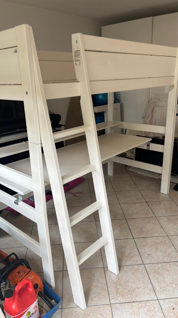 Lifetime Kidsrooms 2x: Hoogslaper + bureau & Halfhoogslaper, Kinderen en Baby's, Kinderkamer | Stapelbedden en Hoogslapers, Ophalen
