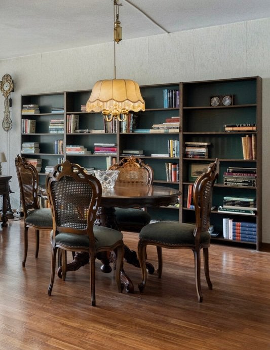Eethoek Louis XV eetkamertafel - neobarok, Ophalen
