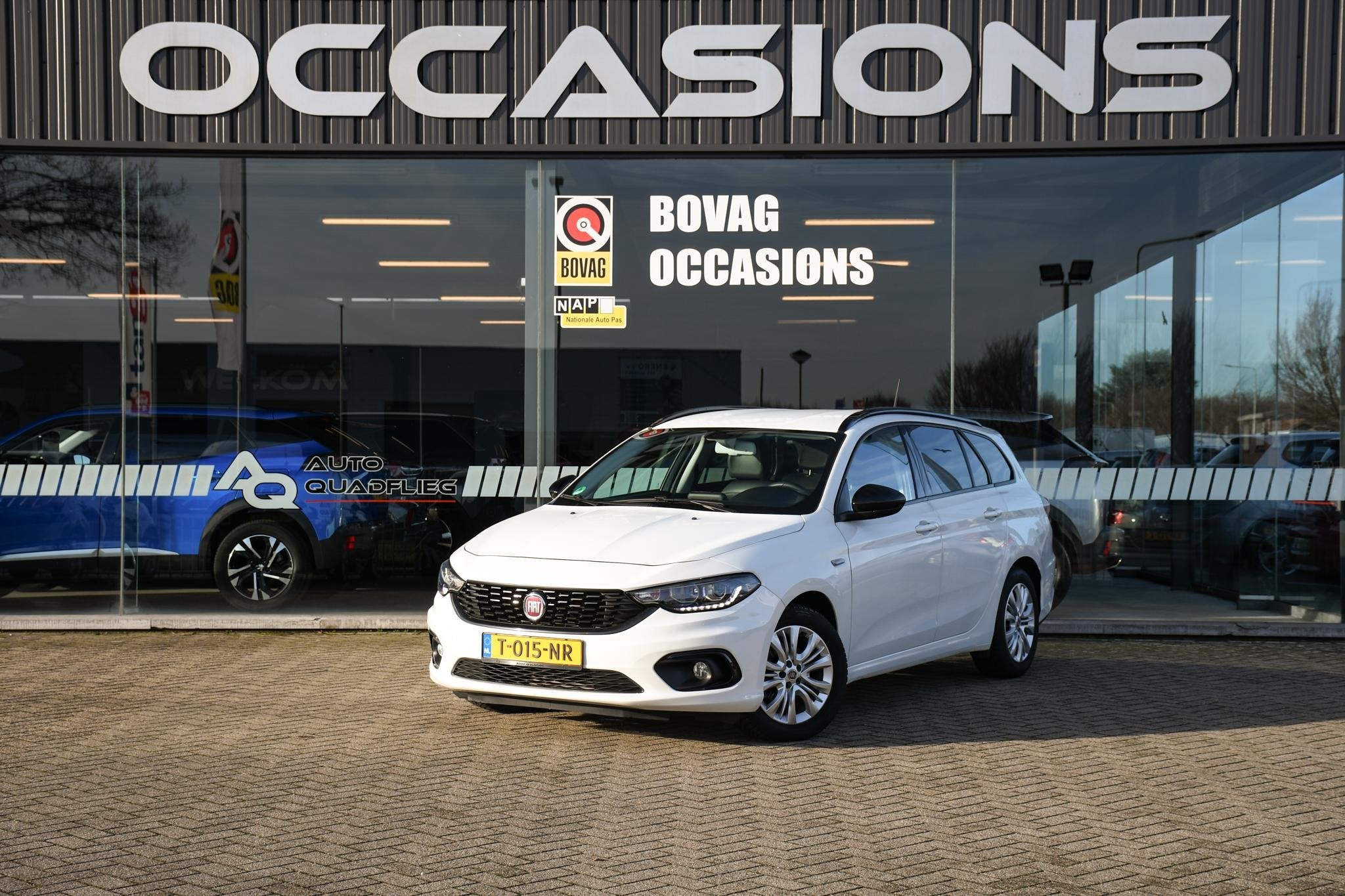 Fiat Tipo Stationwagon 1.4 T-Jet 16v Business Lusso APPLE CA, Auto's, Fiat, Voorwielaandrijving, 12 maanden, Euro 6, 4 cilinders