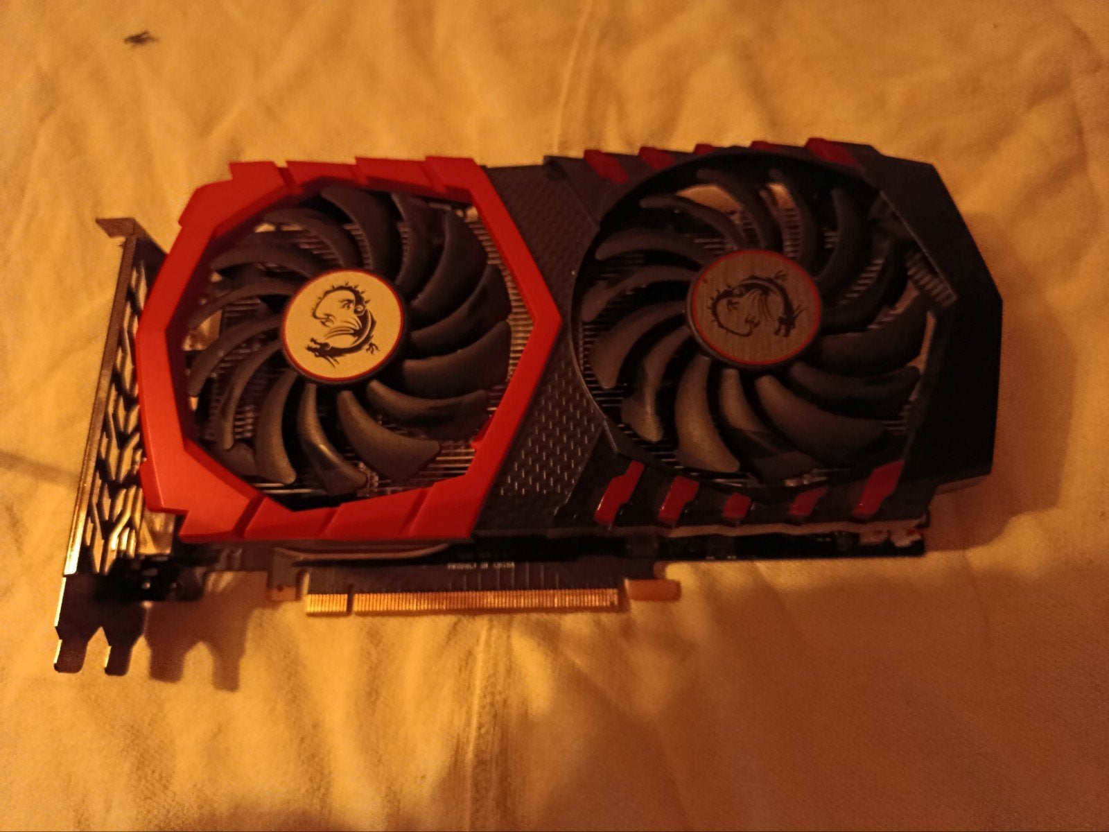 MSI GeForce GTX 1050 Ti Gaming X 4GB - Nieuwe Koelpasta, Computers en Software, PCI-Express 3, Gebruikt, HDMI, Ophalen of Verzenden