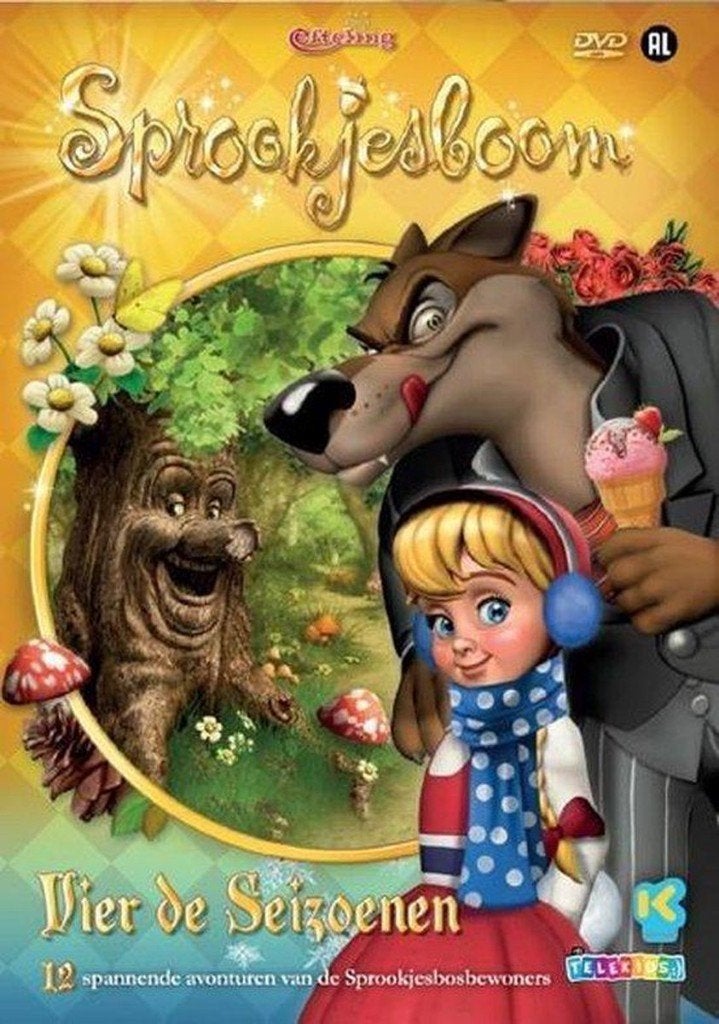 DVD Efteling Sprookjesboom - Vier De Seizoenen, Cd's en Dvd's, Alle leeftijden, Tv-serie, Zo goed als nieuw, Sprookjes