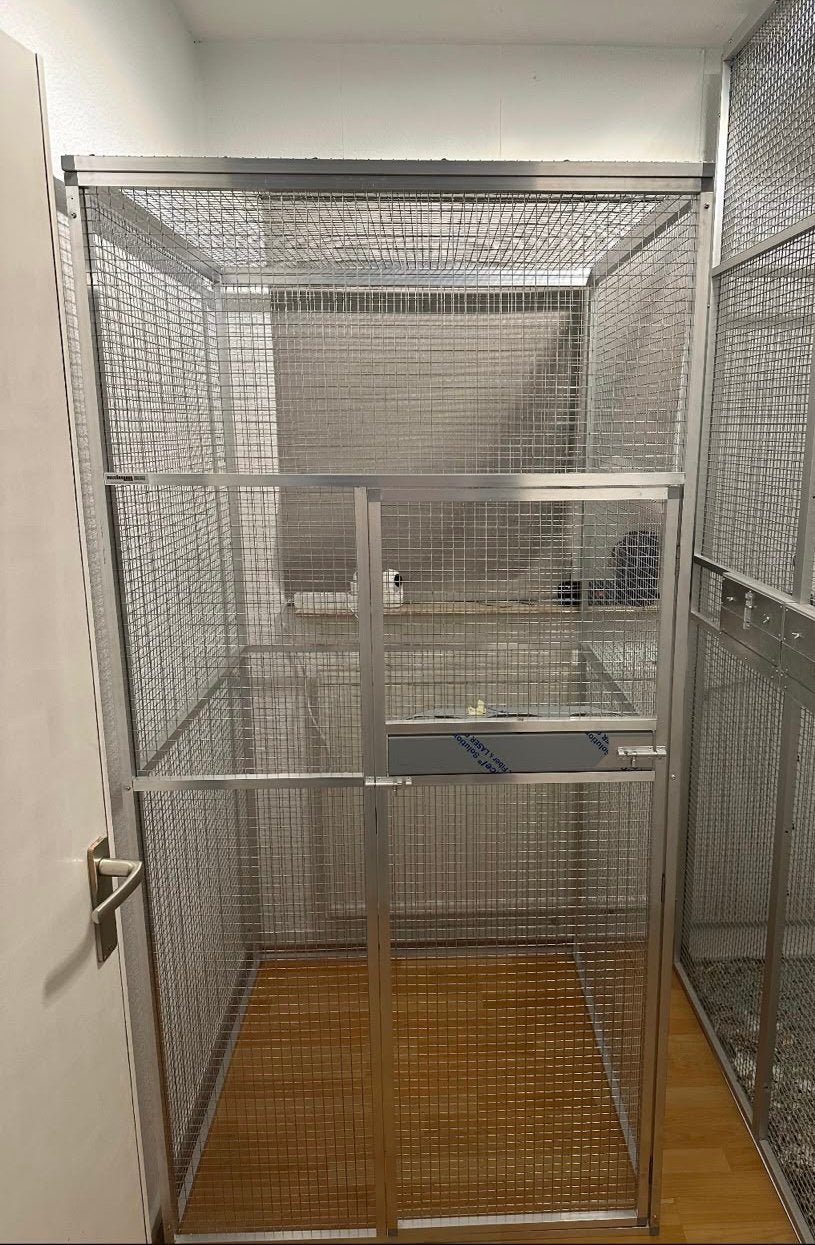 Kleine voliére, Dieren en Toebehoren, Ophalen, Gebruikt, Overige materialen, Volière