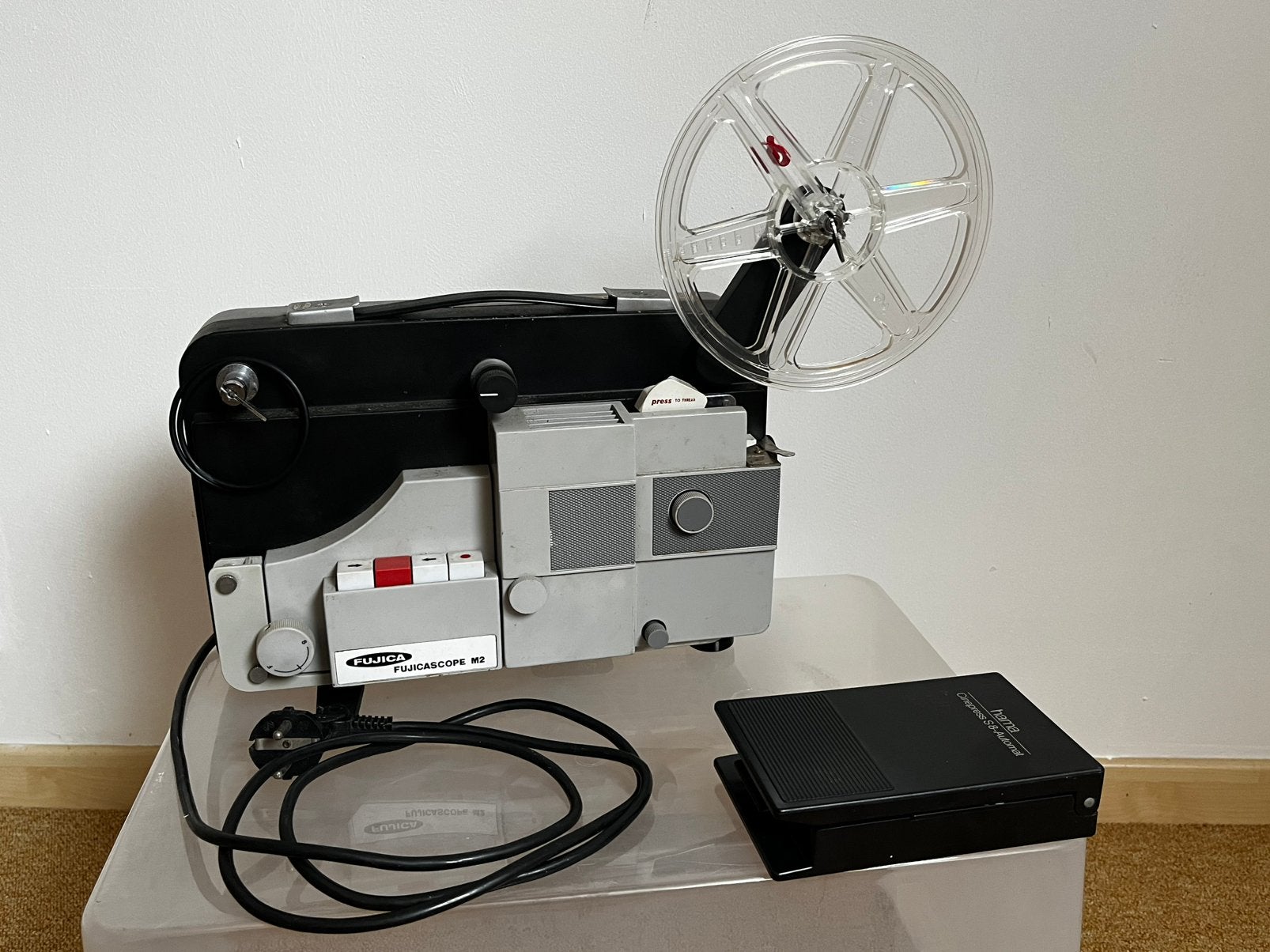 Fujica Fujicascope M2 Super 8 projector, Ophalen, Projector