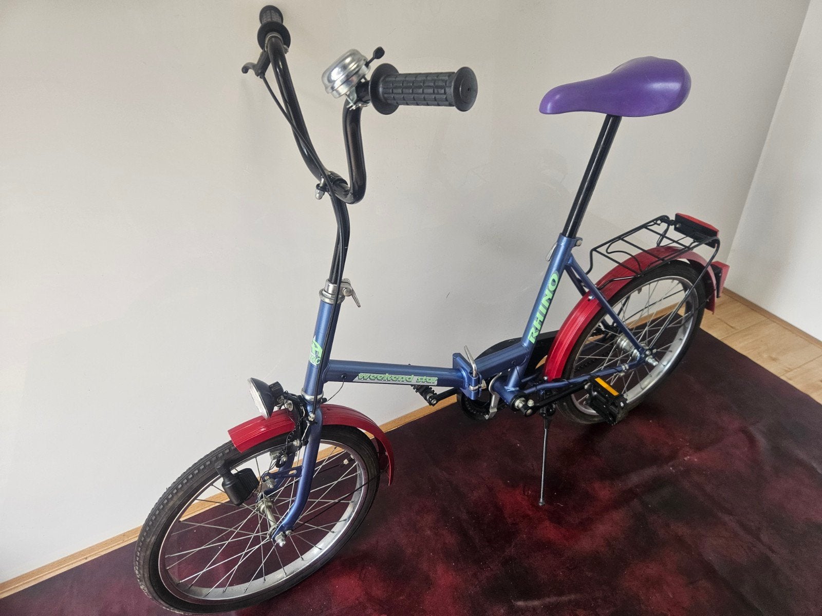 vouwfiets demo niet gebruikt geweest