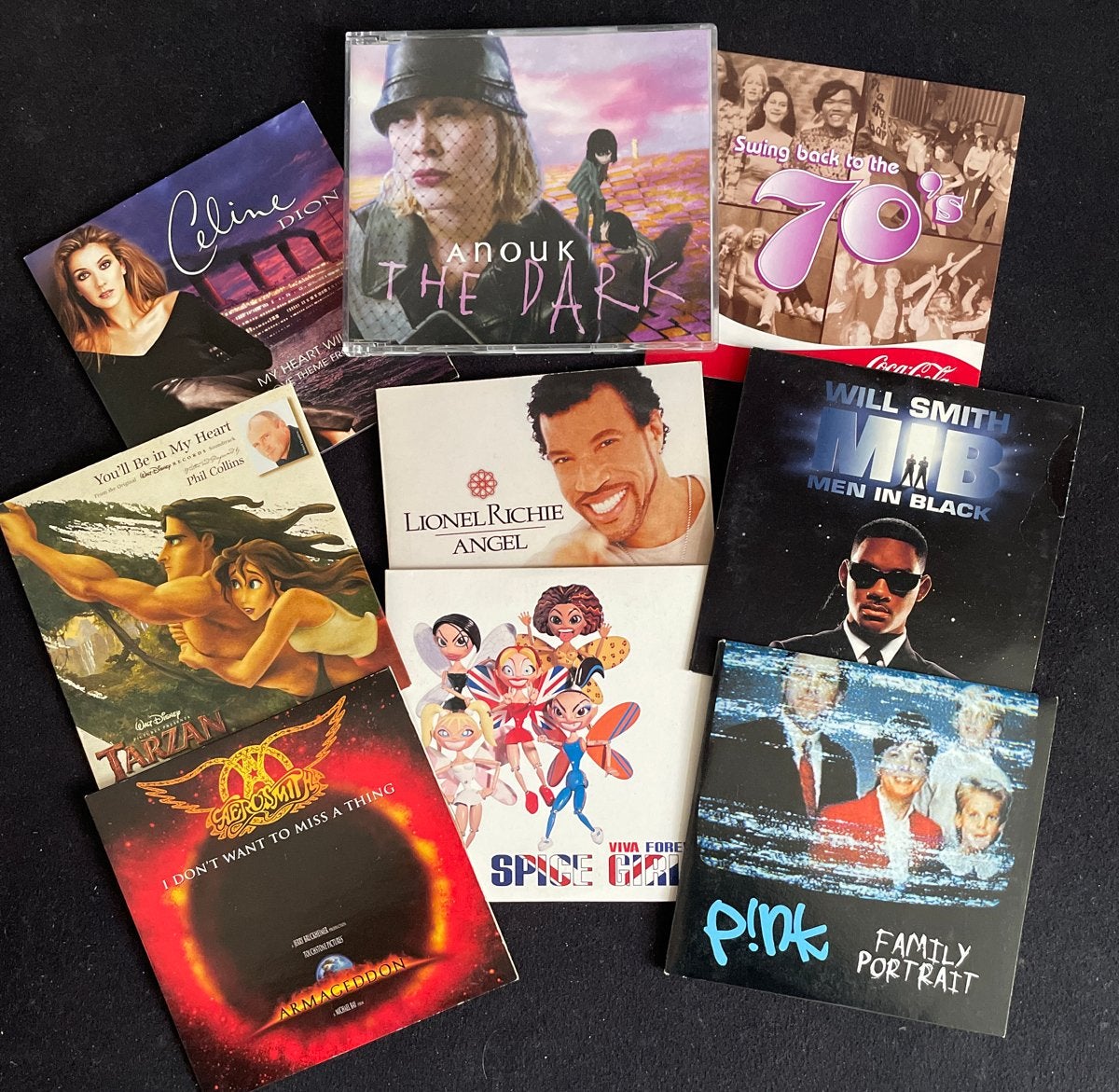 Negen originele cd singles: o.a. Anouk, Spice Girls, Ophalen of Verzenden, Zo goed als nieuw, Pop