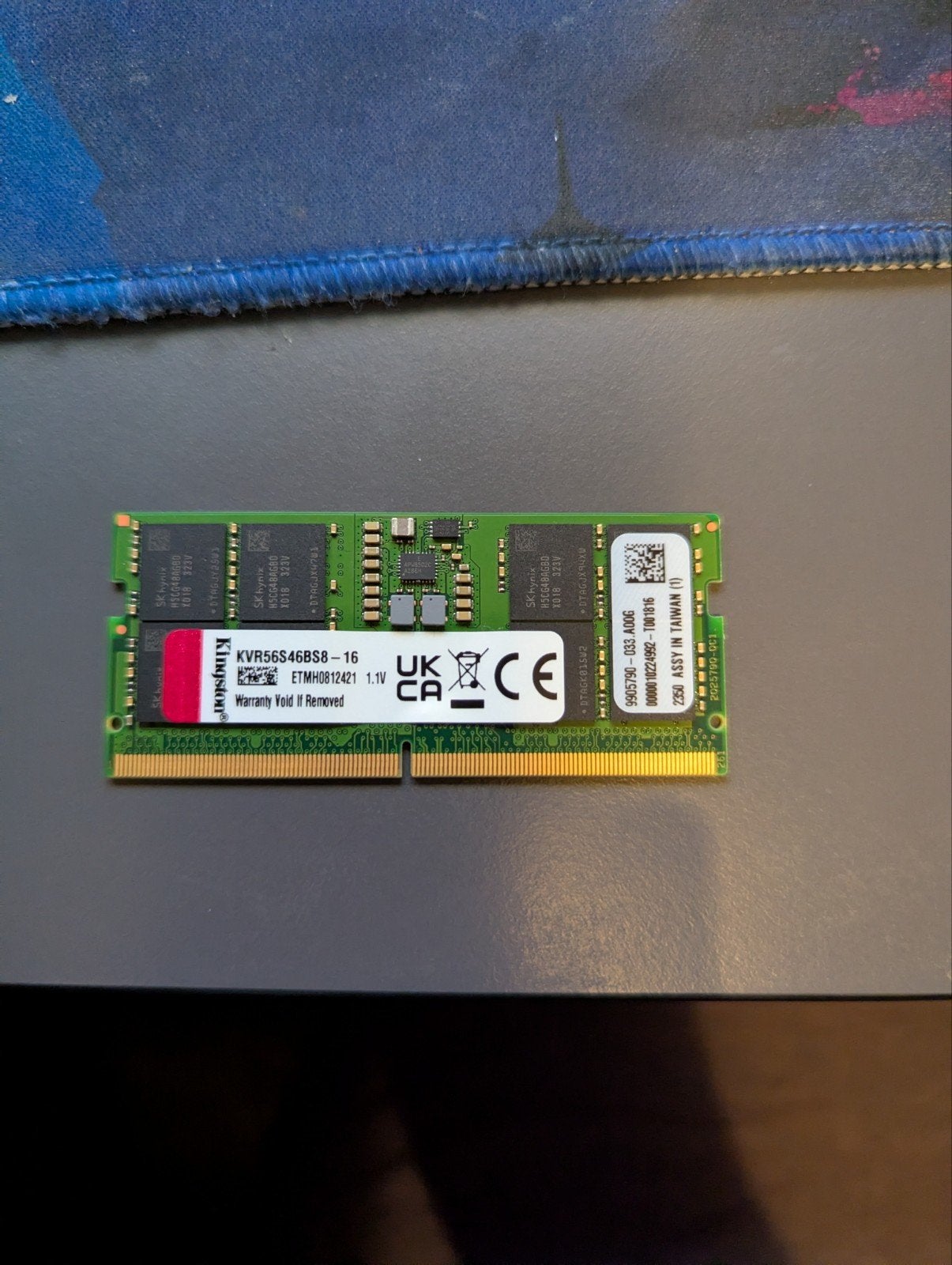Kingston 16GB DDR5 RAM, Computers en Software, RAM geheugen, Nieuw, Ophalen of Verzenden, DDR5, Laptop