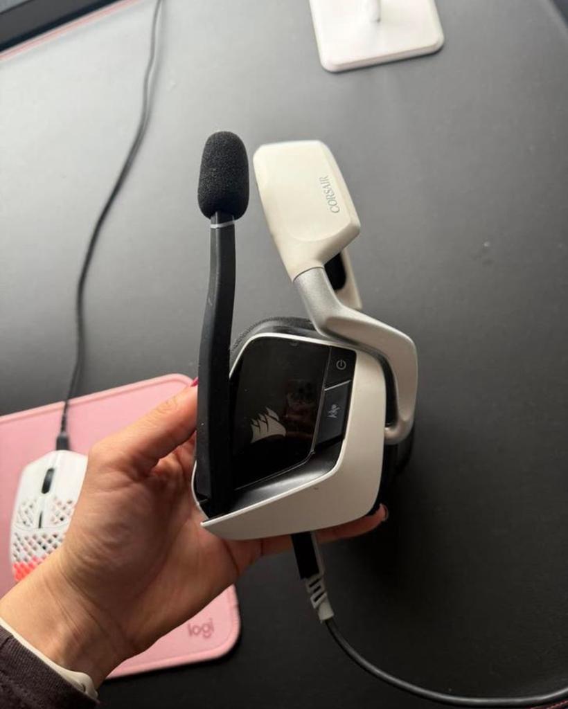 Corsair gamekoptelefoon, Ophalen of Verzenden, Zo goed als nieuw, Draadloos, Over-ear