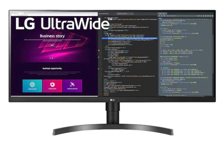 LG UltraWide 4K Monitor 34inch - Perfect voor werk en gaming, Computers en Software, Monitoren, IPS, 61 t/m 100 Hz, DisplayPort