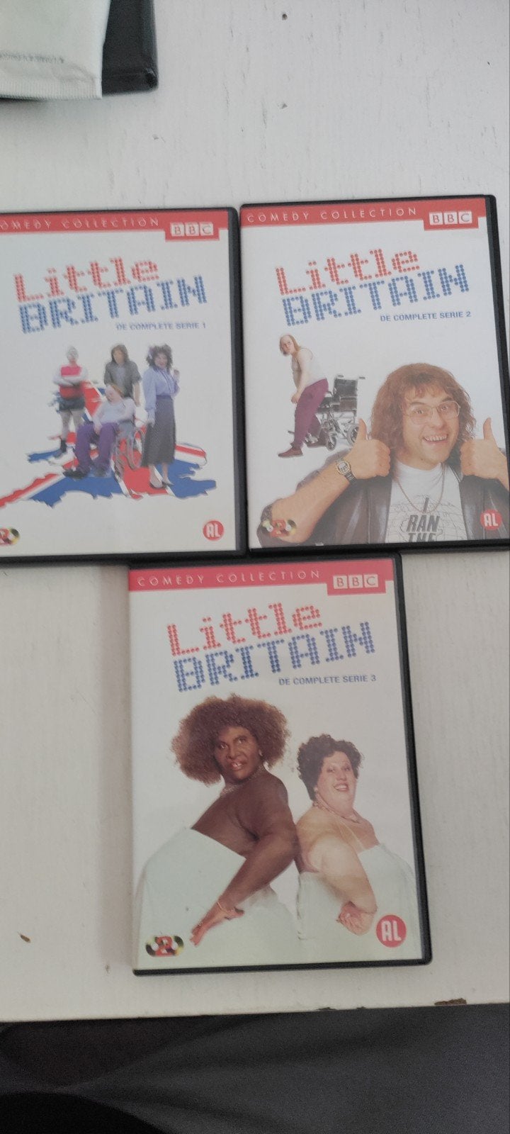 Little Britain DVD Boxset - Complete Serie 1, 2 & 3, Nederlands, Ophalen of Verzenden, Britse komedie, Vanaf 12 jaar