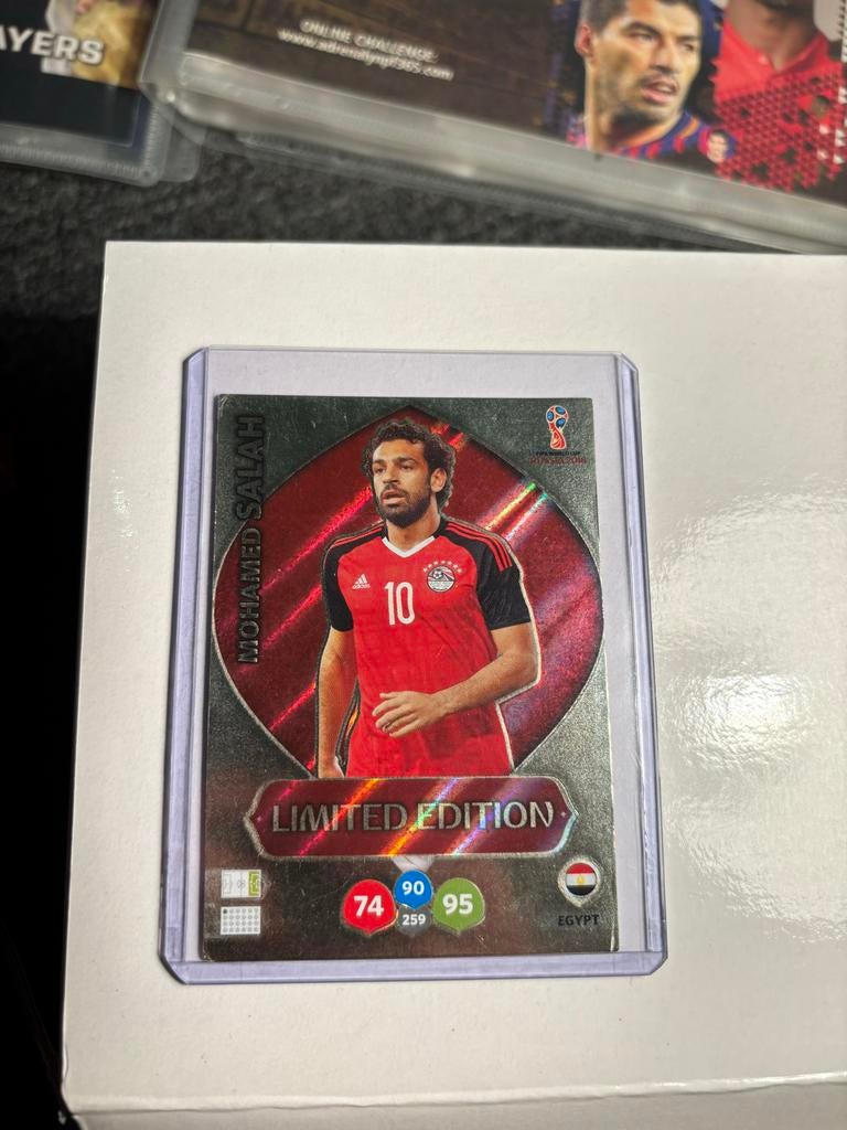 Mohamed Salah Limited Edition FIFA World Cup 2018 kaart, Ophalen of Verzenden, Zo goed als nieuw, Overige sporten, Spelerskaart