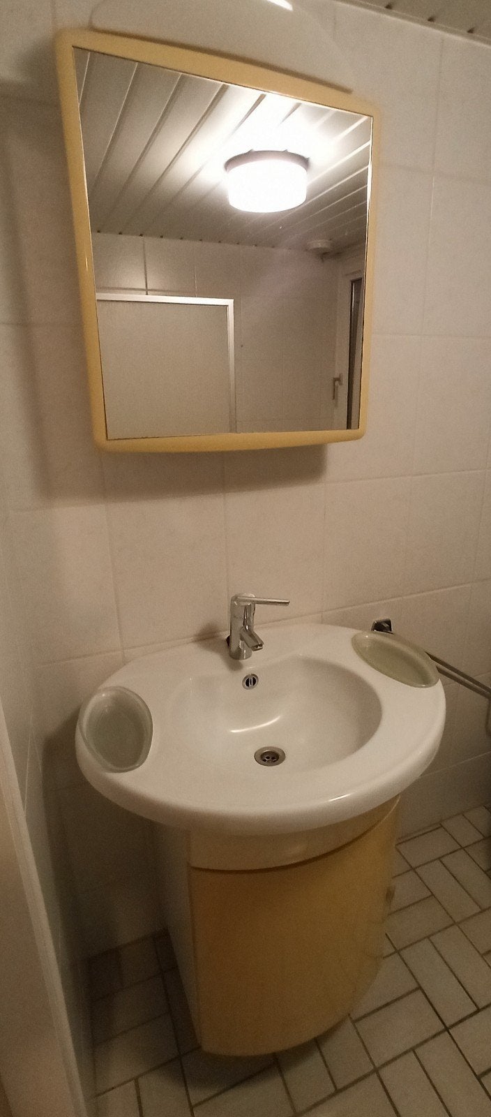 Ouderwets / vintage badkamer meubel, Ophalen, Gebruikt, 50 tot 100 cm, Minder dan 100 cm