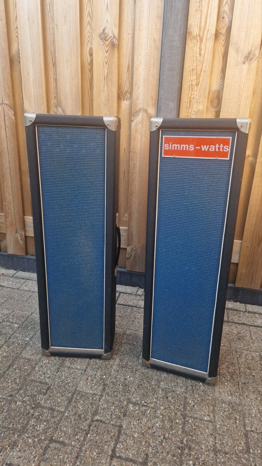 simms-watts 5297/5298 speakers 1970's, Ophalen, Overige merken