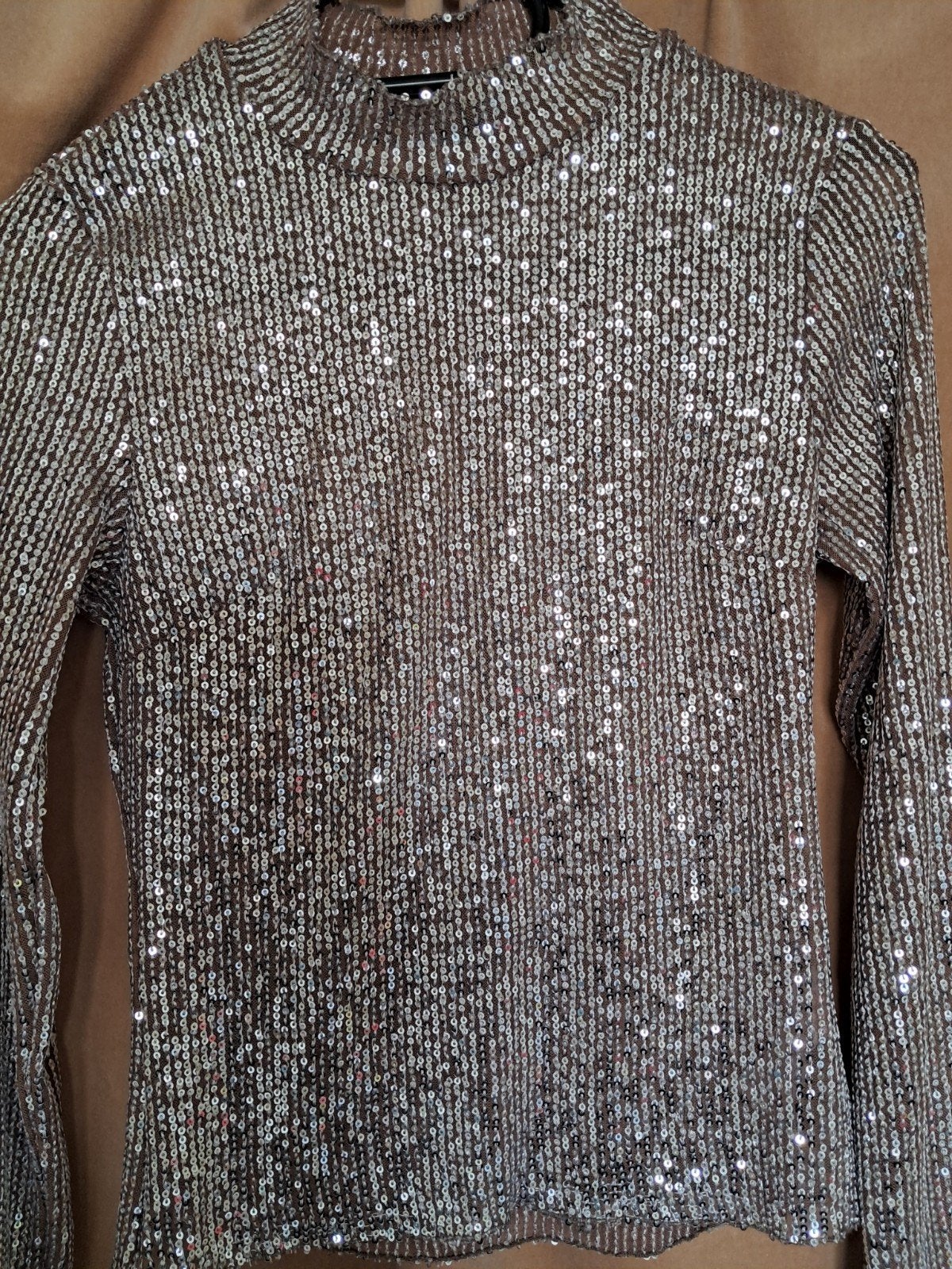 Boohoo pailletten top met lange mouwen, Overige kleuren, Boohoo, Ophalen of Verzenden, Zo goed als nieuw