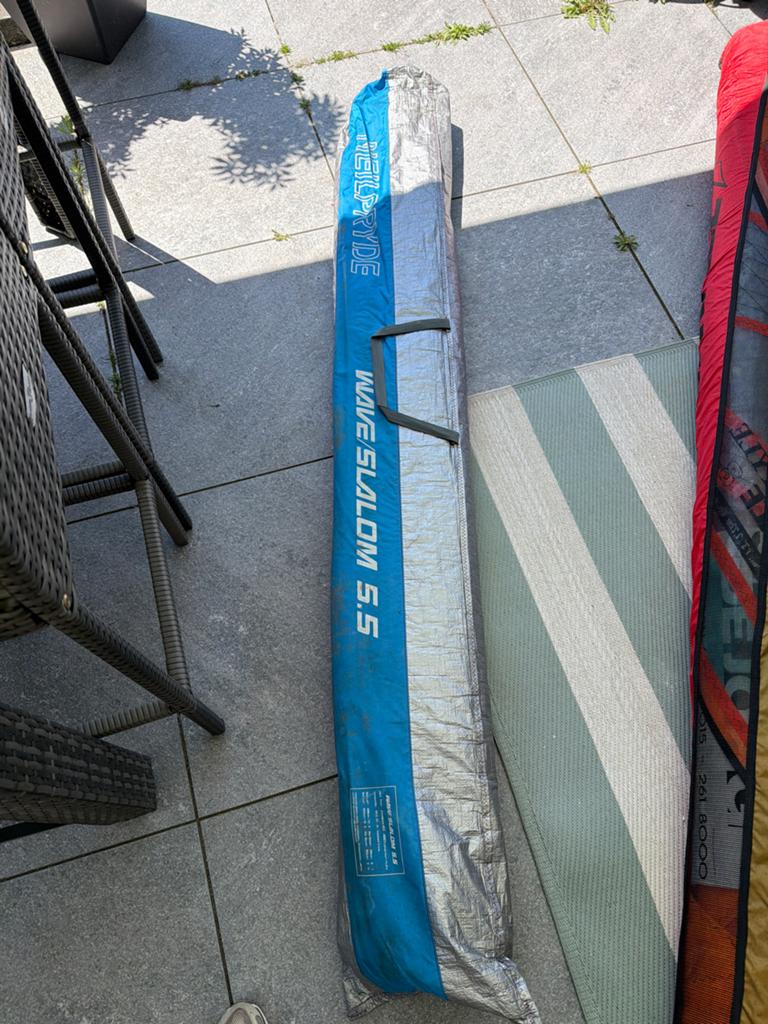 Neilpryde Wave Slalom 5.5 Windsurfzeil, Gebruikt, 5 tot 6.5 m², Ophalen of Verzenden, Neilpryde