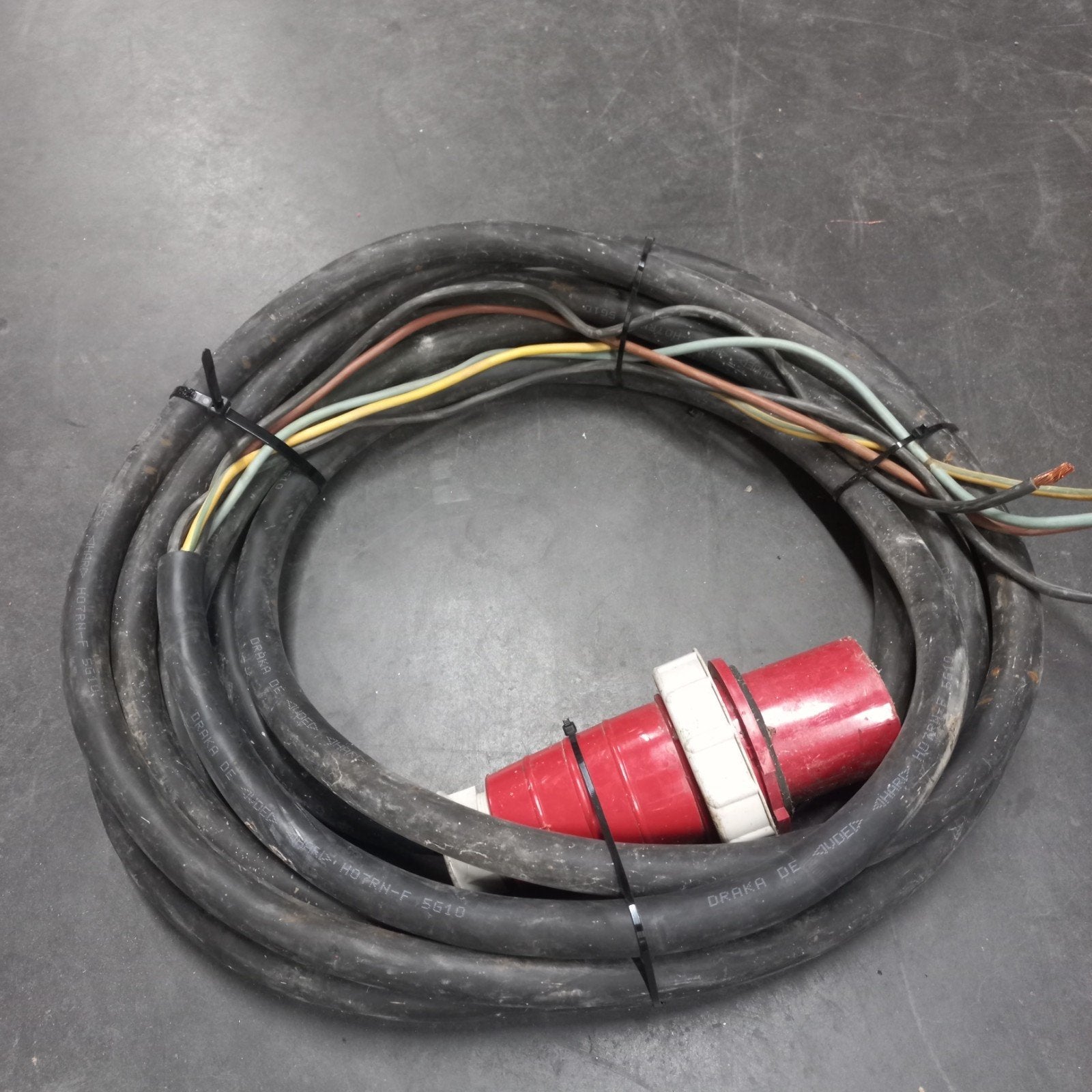 rubber kabel  HO7RN-F   5G10 draka, Ophalen of Verzenden, Kabel of Snoer