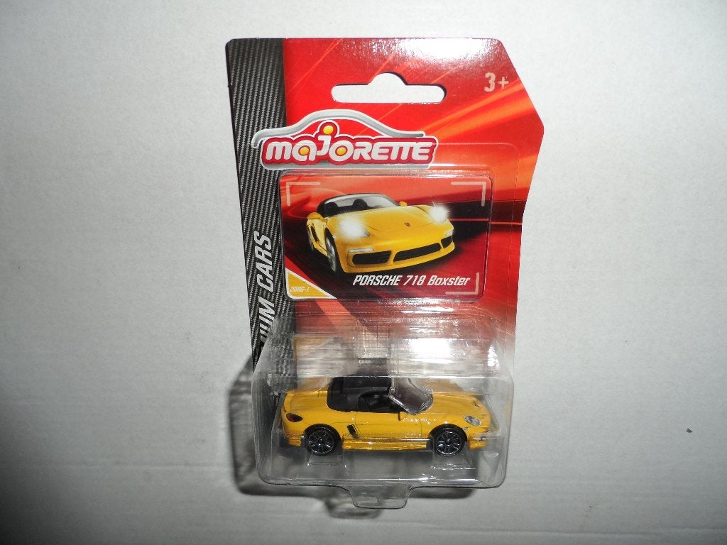 Majorette Premium Cars serie - Porsche 718 Boxter - 1:64, Ophalen of Verzenden, Nieuw, Auto