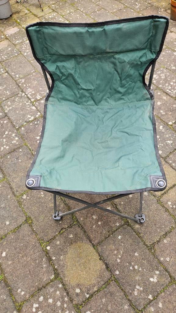 2 opvouwbare campingstoeltjes, Caravans en Kamperen, Ophalen of Verzenden, Zo goed als nieuw, Campingstoel