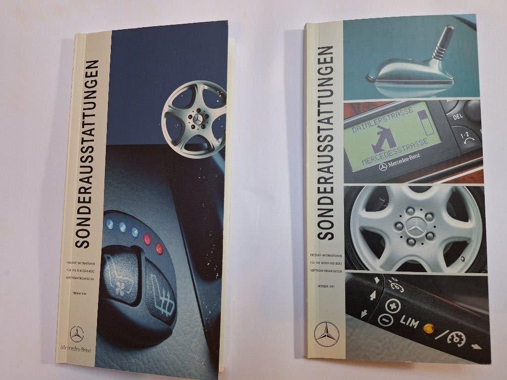 Mercedes Benz handboekje accessoires personenwagens, Daimler Chrysler, Zo goed als nieuw, Mercedes, Ophalen of Verzenden