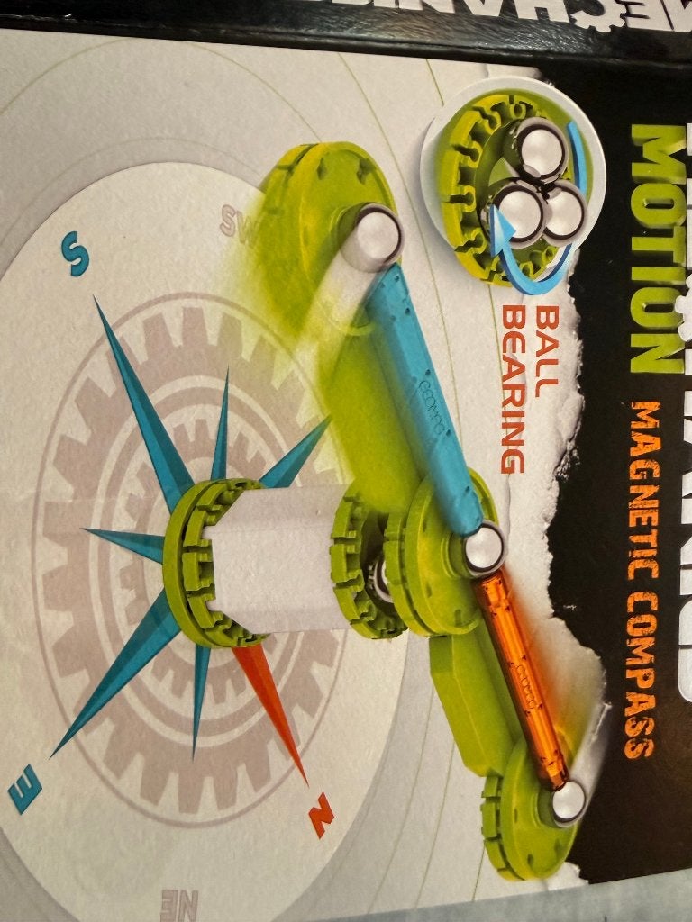 Mechanics Motion Magnetic Compass - Nieuw, Ophalen of Verzenden, Nieuw, Bouwen