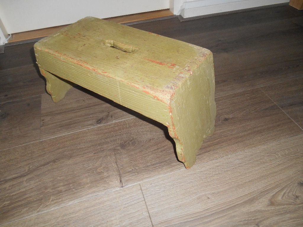 antiek vensterbank  krukje etc leuk, Ophalen