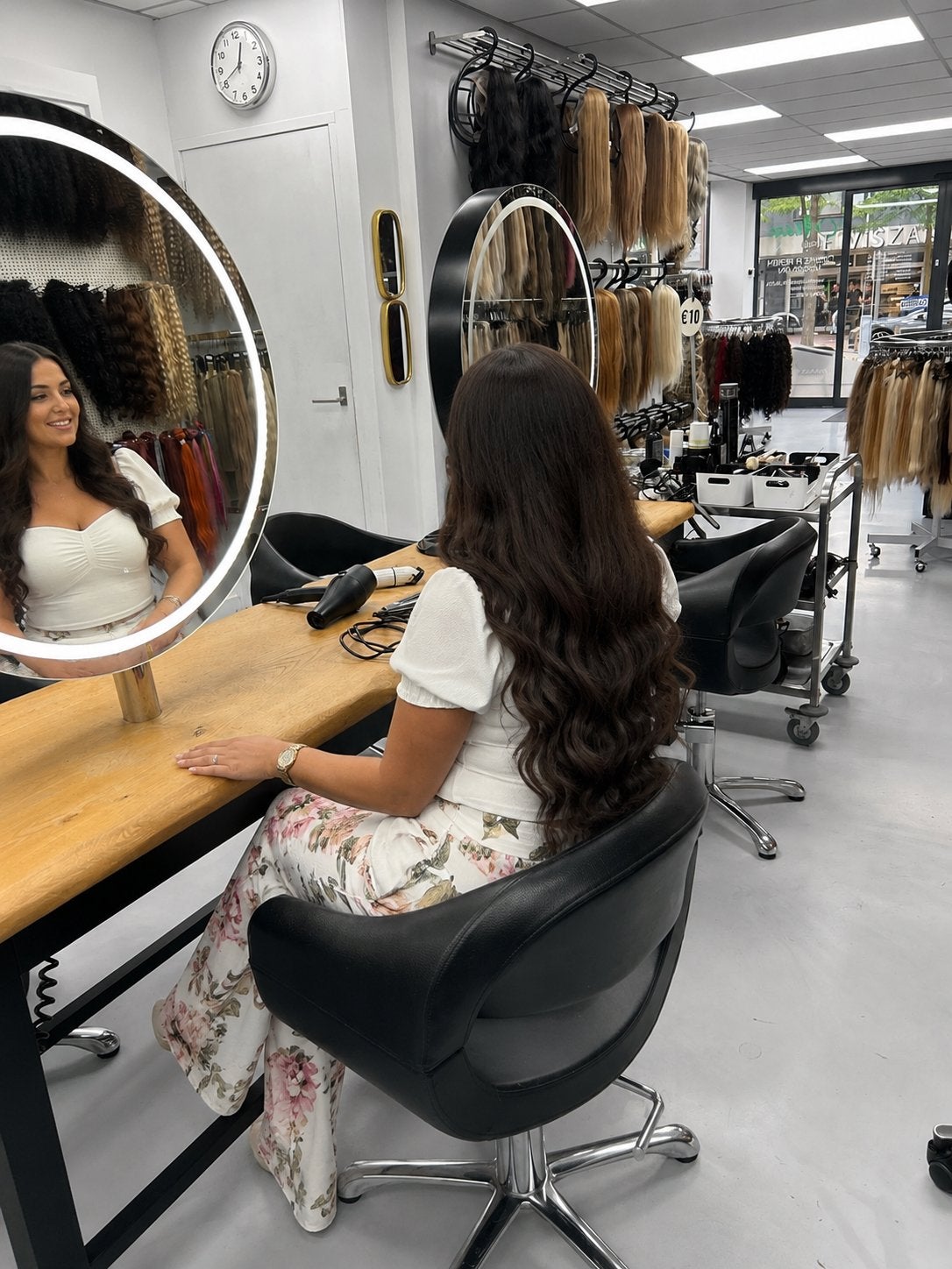 U-Part  Wig Clip Hairextensions Haarverlenging dik&vol €47, Sieraden, Tassen en Uiterlijk, Ophalen of Verzenden, Nieuw, Pruik of Haarverlenging