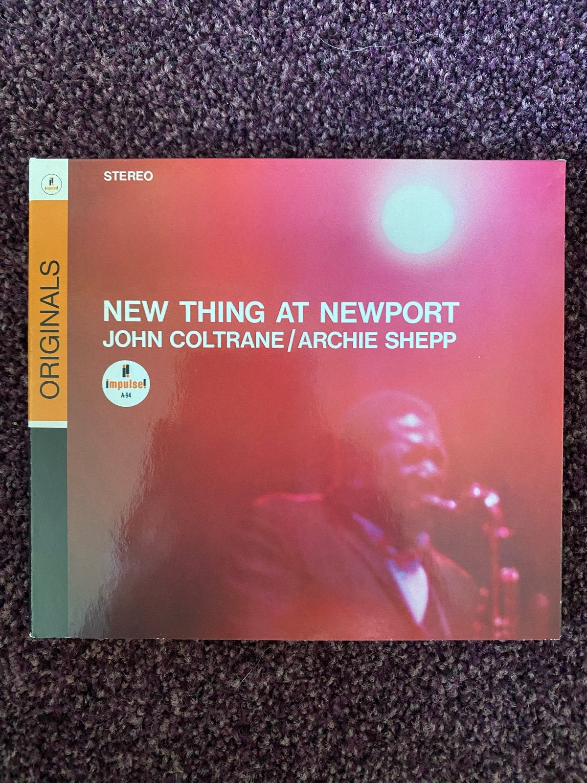 John Coltrane / Archie Shepp - New Thing at Newport CD, Ophalen, Zo goed als nieuw, Live-album, Jazz