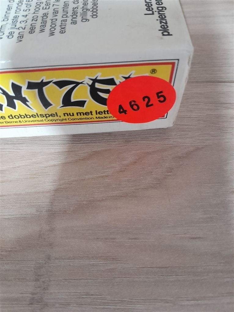 woord yahtzee - s4625, Verzenden, Zo goed als nieuw