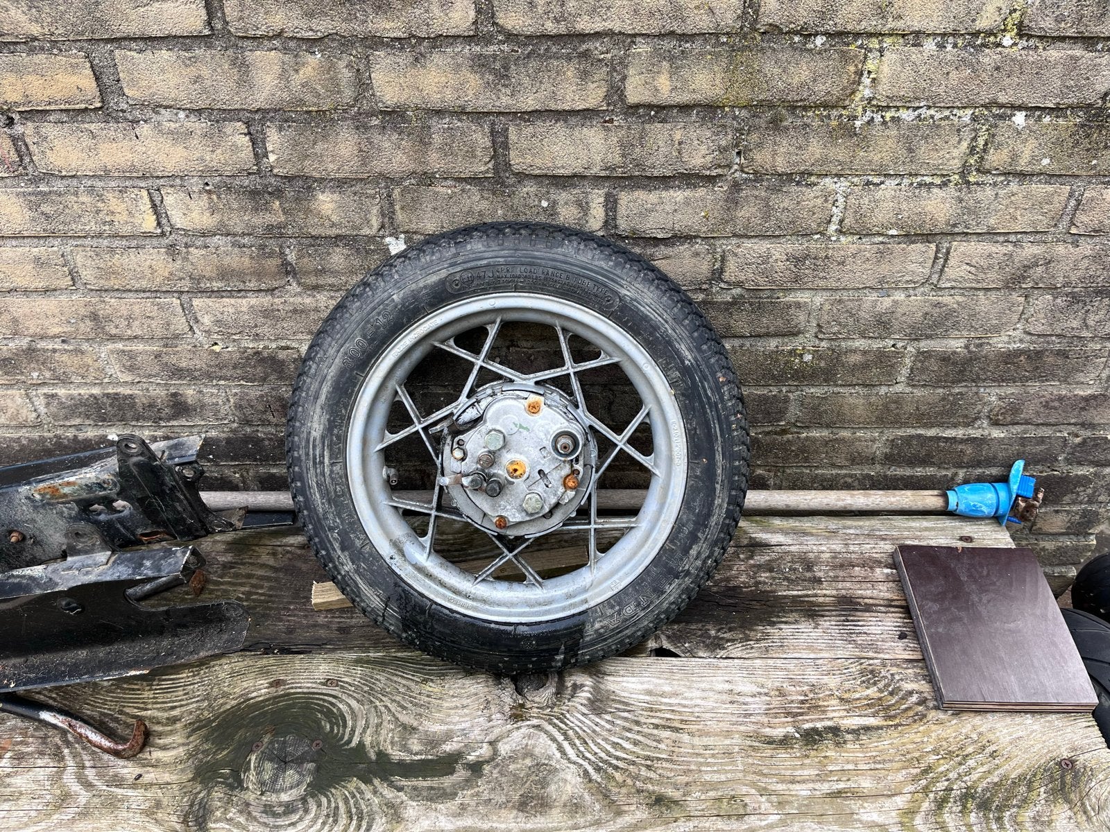 Achterwiel Vespa Si - Gebruikt, Ophalen, Gebruikt, Overige typen, Vespa