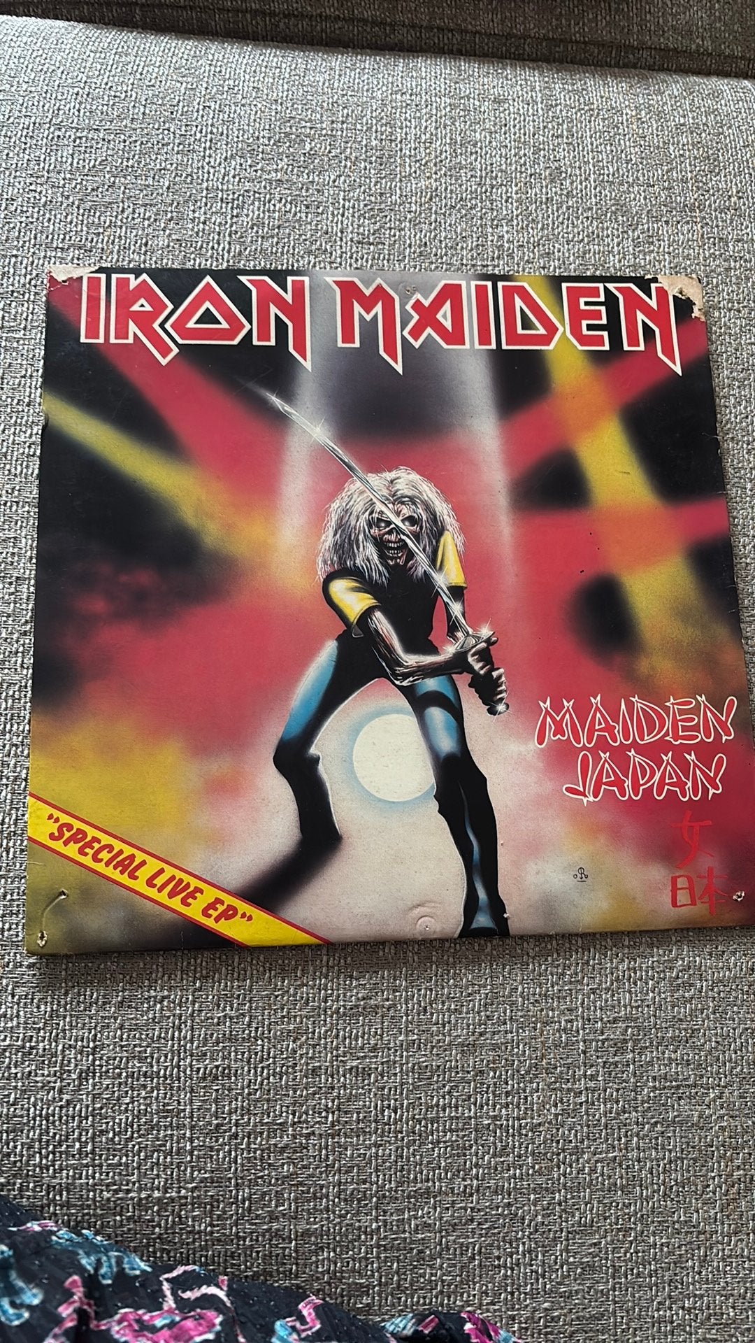 Iron Maiden - Maiden Japan (Special Live EP) Vinyl, Cd's en Dvd's, Ophalen of Verzenden, Gebruikt, Hardrock