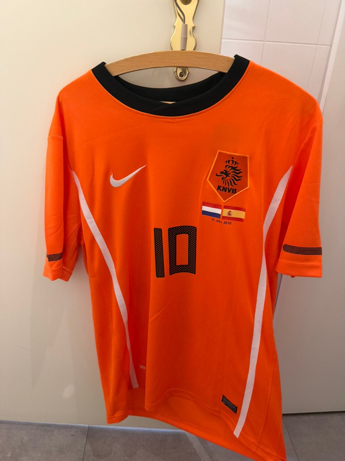 Nederland shirt WK 2010 Finale final Sneijder oranje, Maat L, Verzenden, Nieuw, Shirt