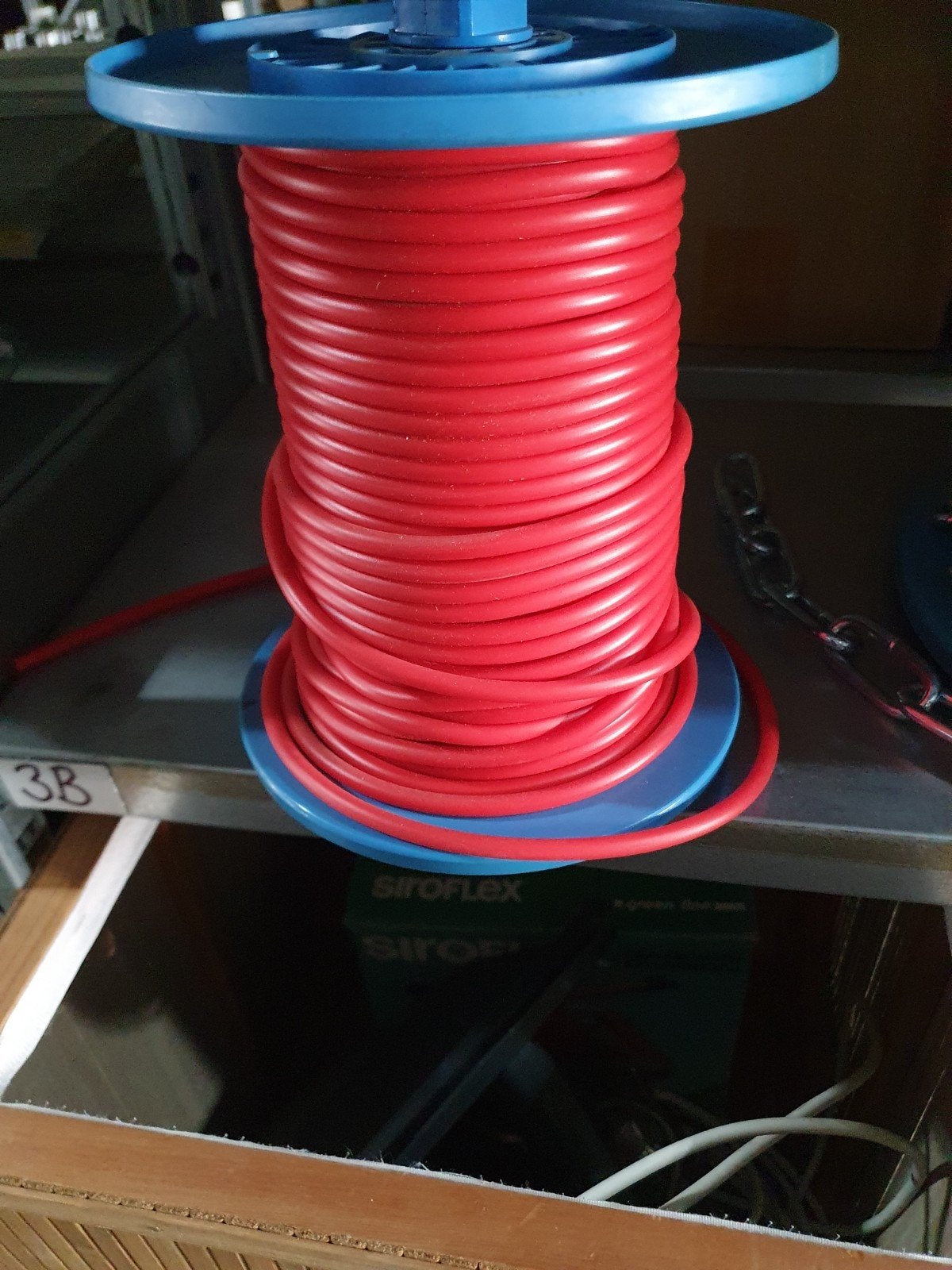 Springdraad massief 6mm, rood, Ophalen of Verzenden, Nieuw