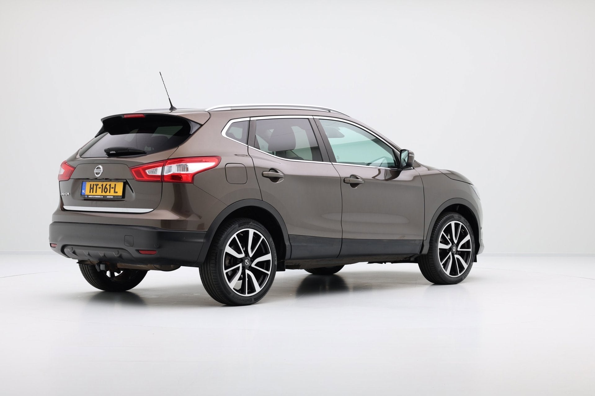 Nissan Qashqai 1.6 163pk Tekna 1e eig. Navi|Pano|Leer|360 ca, Auto's, Voorwielaandrijving, 1618 cc, Gebruikt, Euro 6