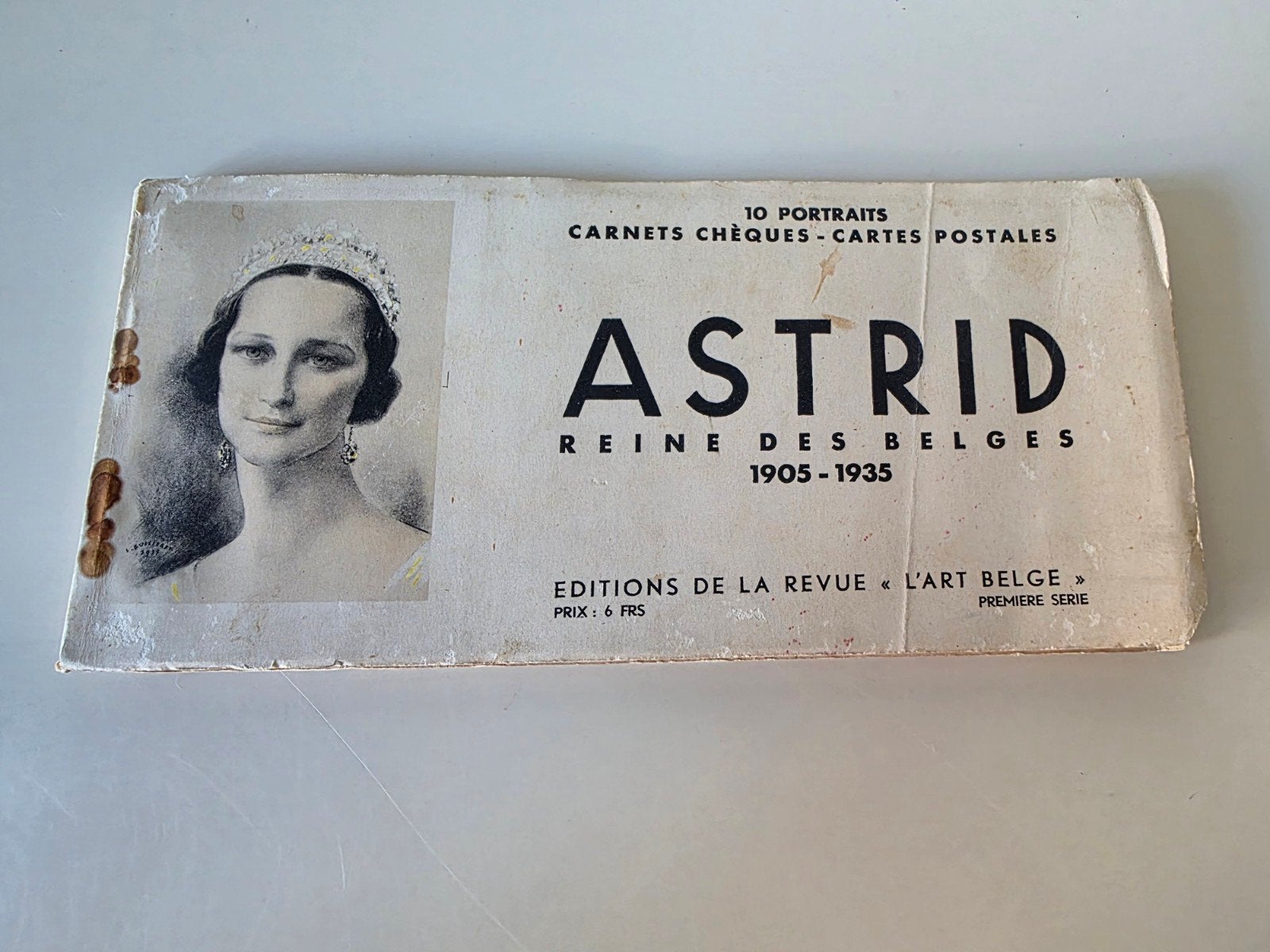 Astrid Koningin der Belgen 1905-1935 - 10 Portretten, Ophalen of Verzenden