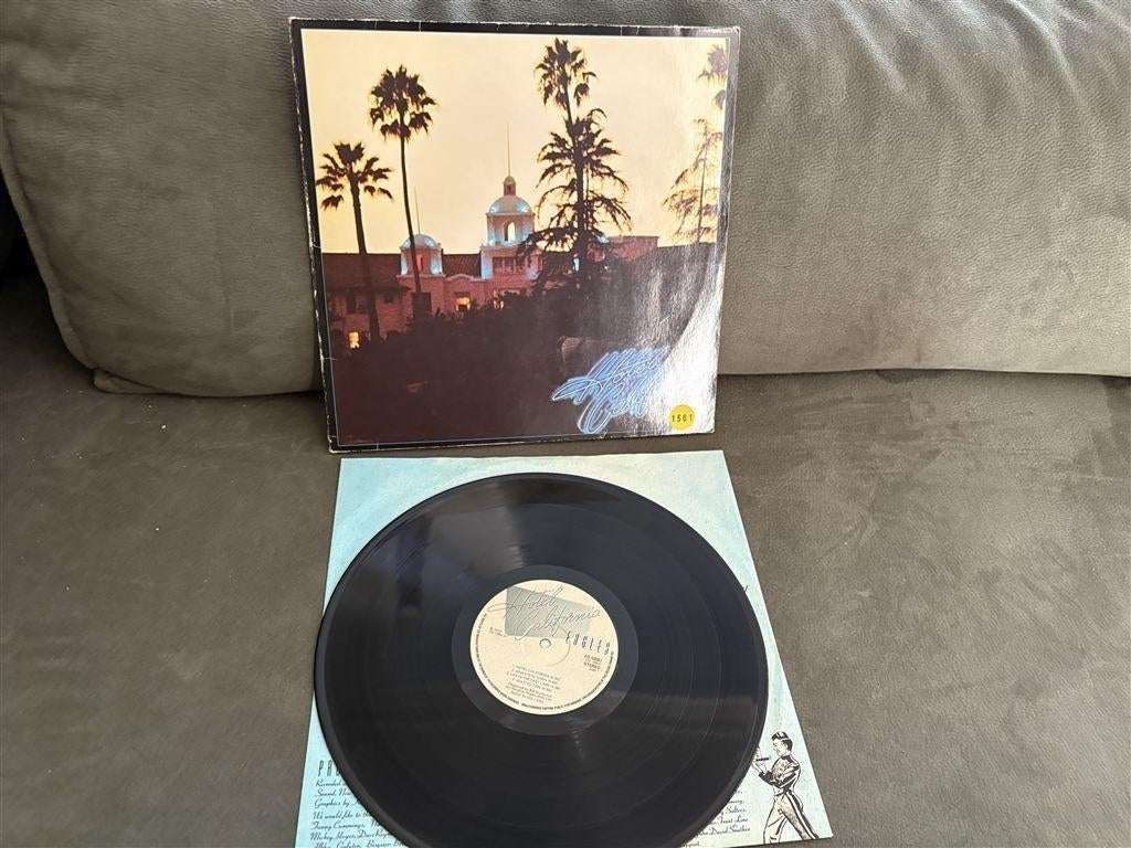 The Eagles - Hotel California - P1561 - Vinyl - LP, Cd's en Dvd's, Vinyl | Rock, Ophalen of Verzenden, Zo goed als nieuw, 12 inch