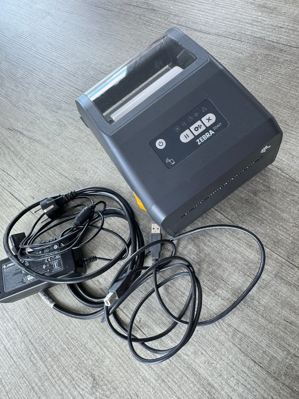 Zebra ZD421 Labelprinter - Thermische Labelprinter, Zwart-en-wit printen, Printer, Ophalen of Verzenden, Zo goed als nieuw