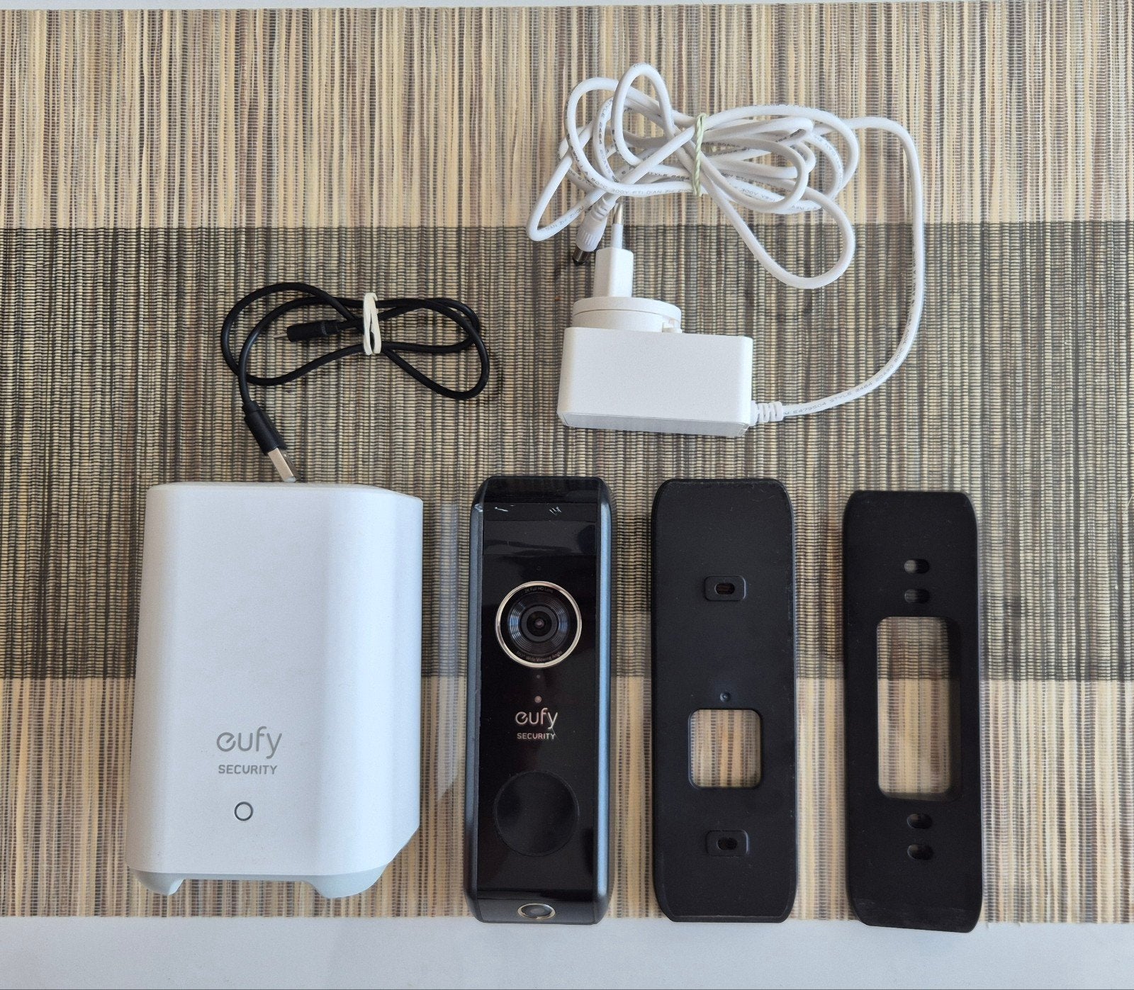 Eufy 2K Video Deurbel met HomeBase 2, Ophalen of Verzenden, Gebruikt, Buitencamera