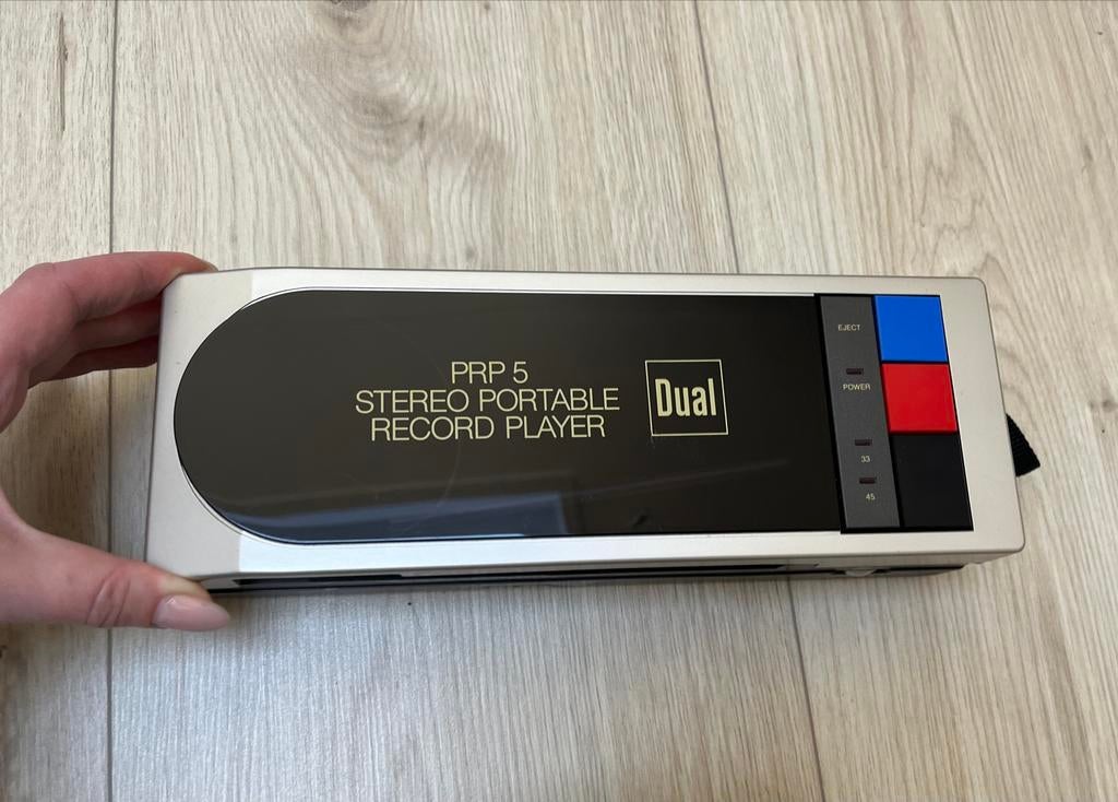 Dual PRP 5 Stereo Portable Platenspeler, Ophalen, Gebruikt, Platenspeler, Dual