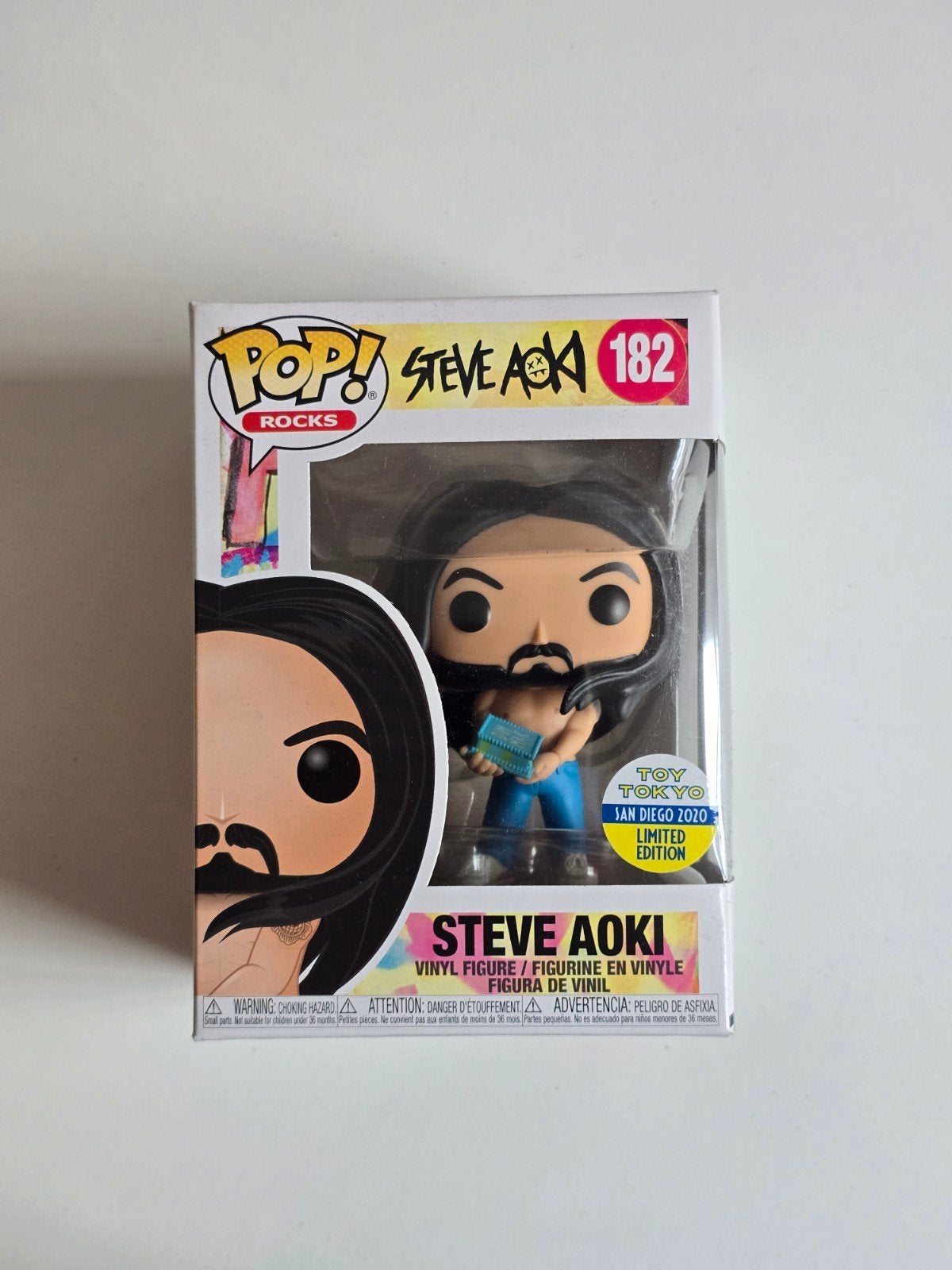 Funko Pop! Steve Aoki - Toy Tokyo SDCC 2020 Limited Edition, Verzamelen, Verzenden, Nieuw