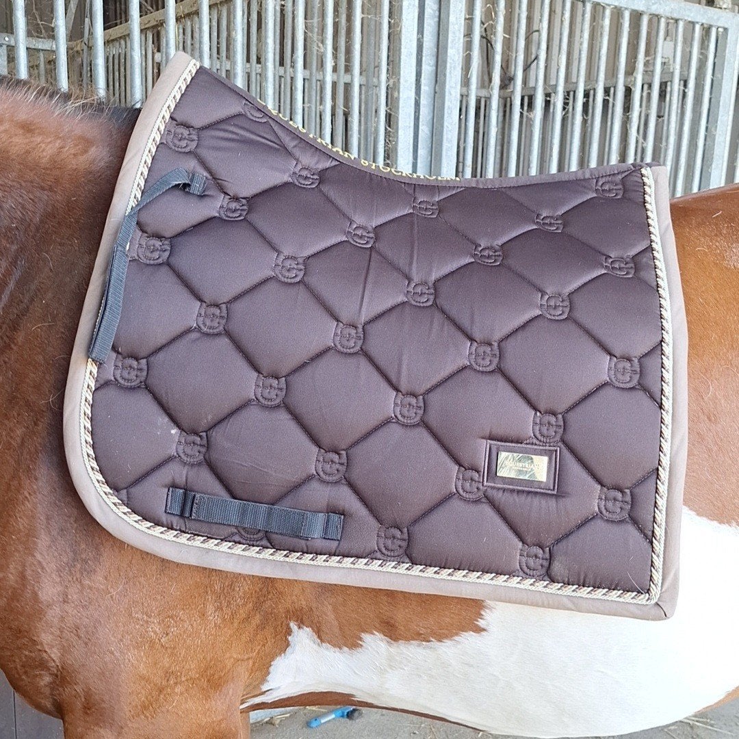 Equestrian Stockholm Golden Brown FULL DR, Full (L), Dressuurdekje, Equestrian Stockholm, Ophalen of Verzenden